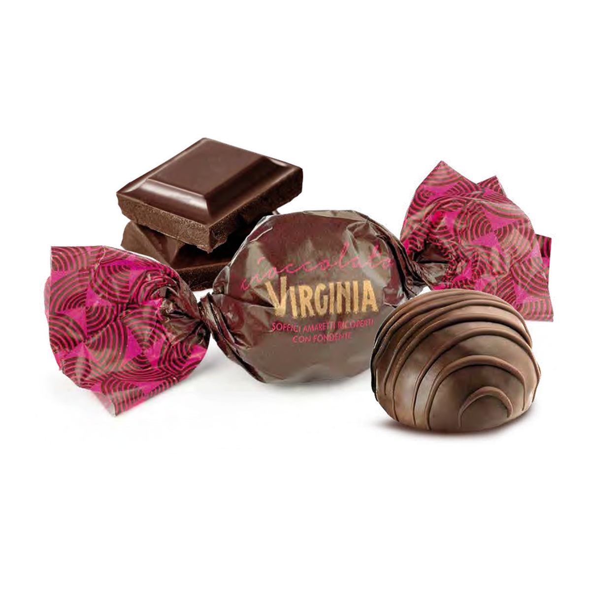 Amaretti Dark Chocolate 20 g/pc.