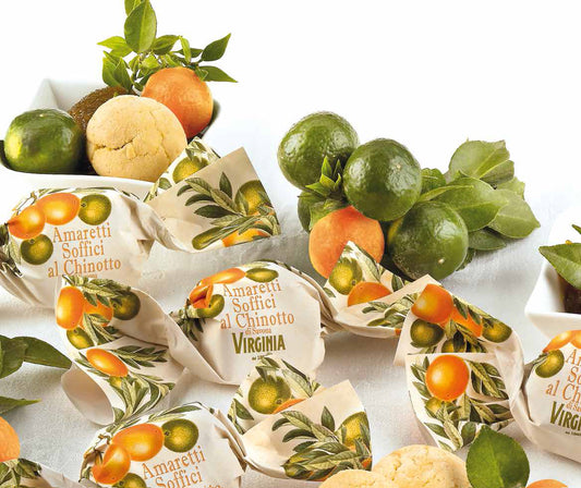 Mjuka Premium Amaretti Mandelkakor Chinotto