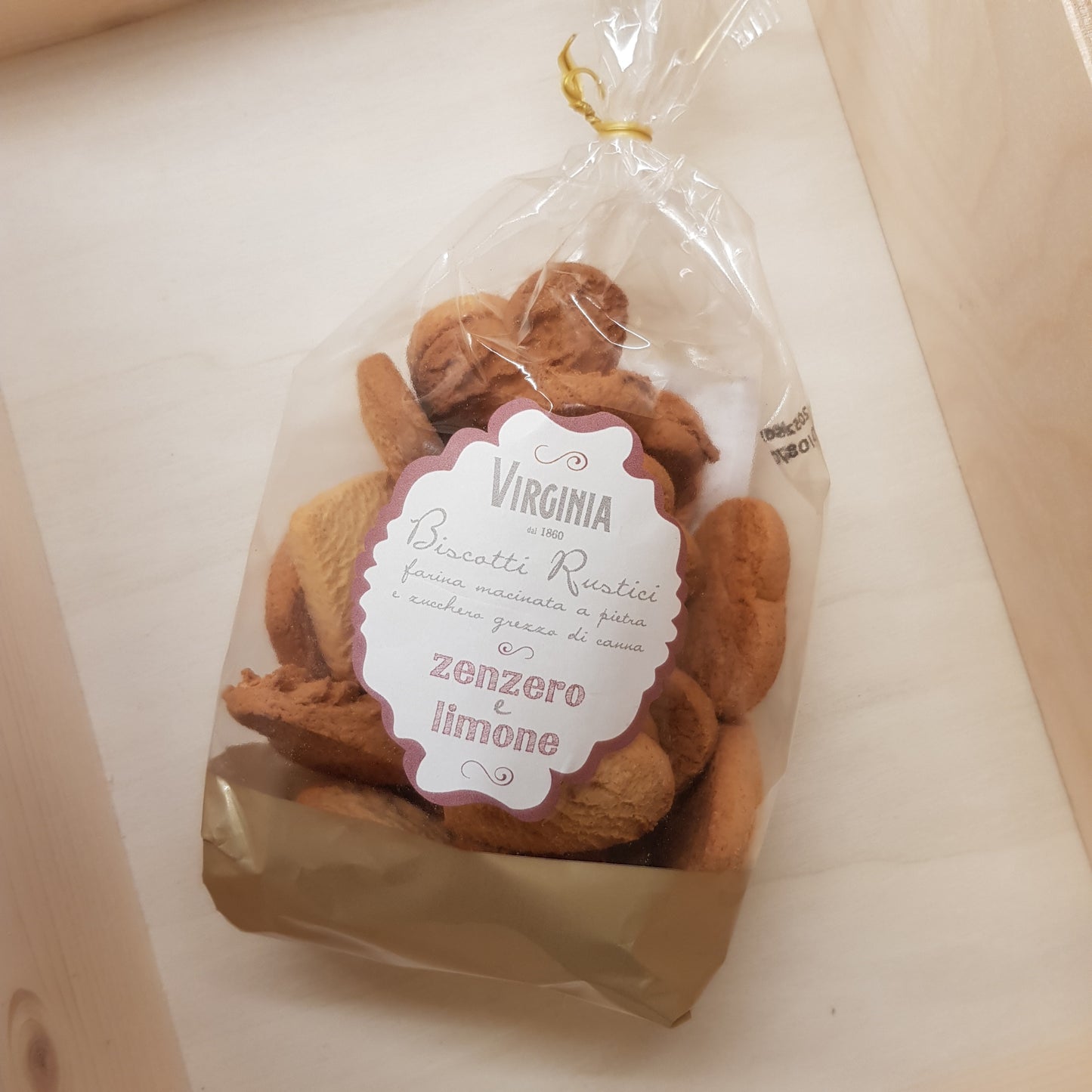 Biscotti Rustici Zenzero e limone 300g