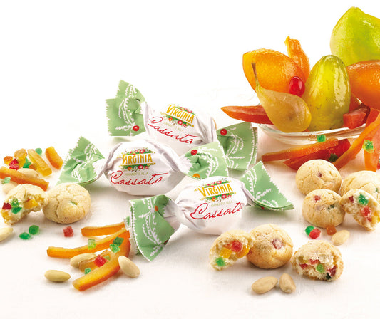 Mjuka Premium Amaretti Mandelkakor Cassata