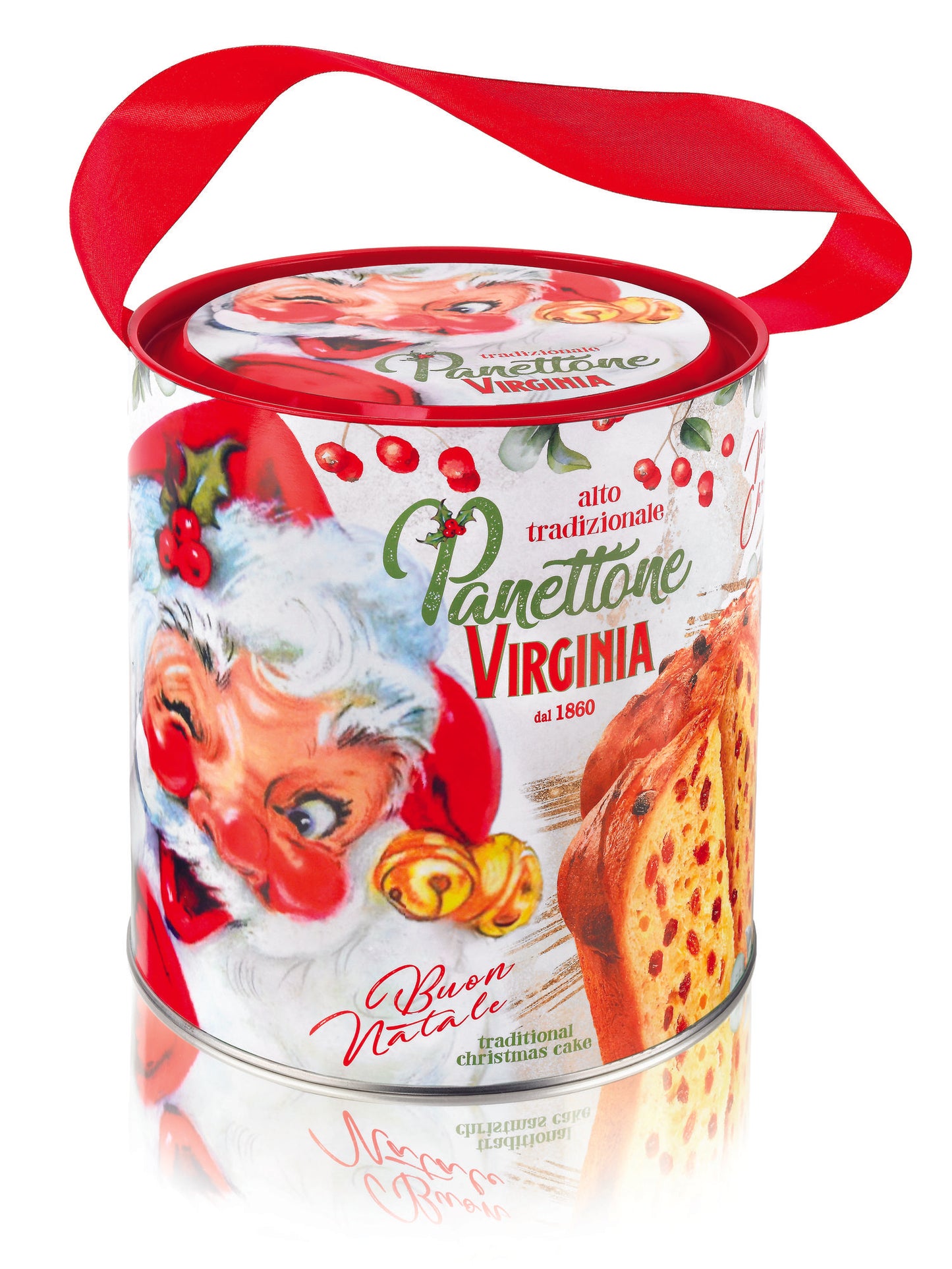 JUST NU! Virginia mini Panettone Klassisk Högt bakad Kakburk 100g
