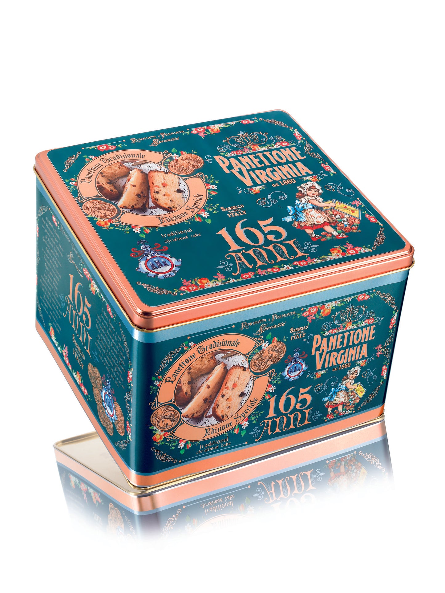 Virginia Panettone Klassisk Jubileumsburk 165 ANNI - 1000g