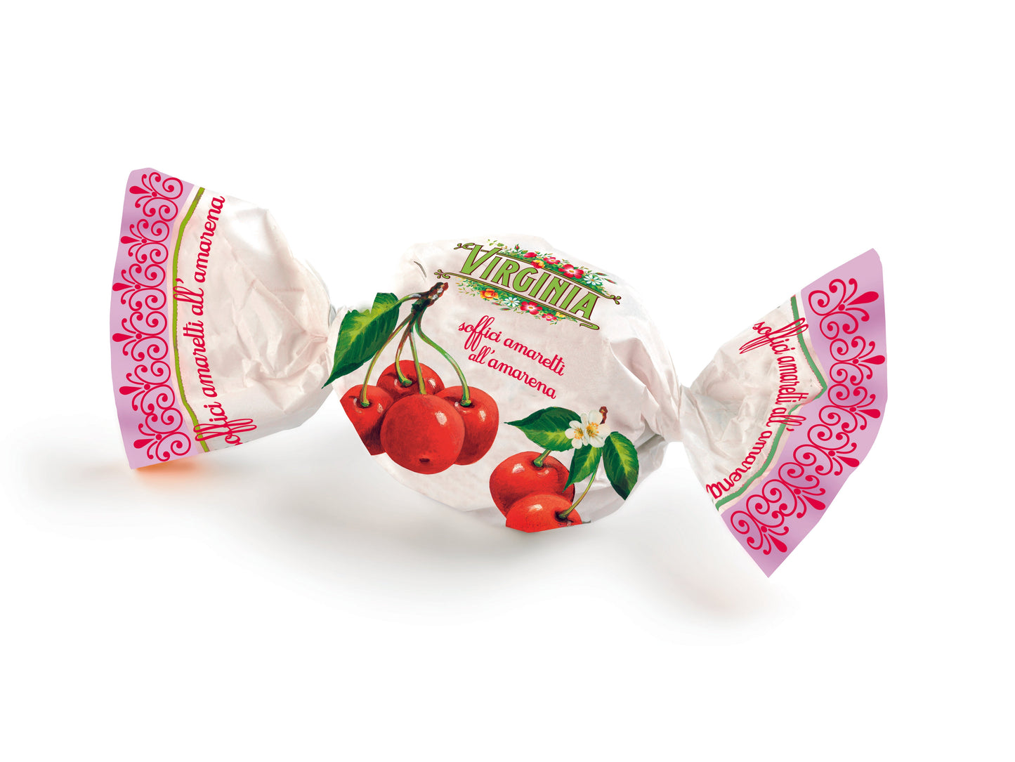 NEW! Soft Premium Amaretti Almond Cookies Cherry 20g