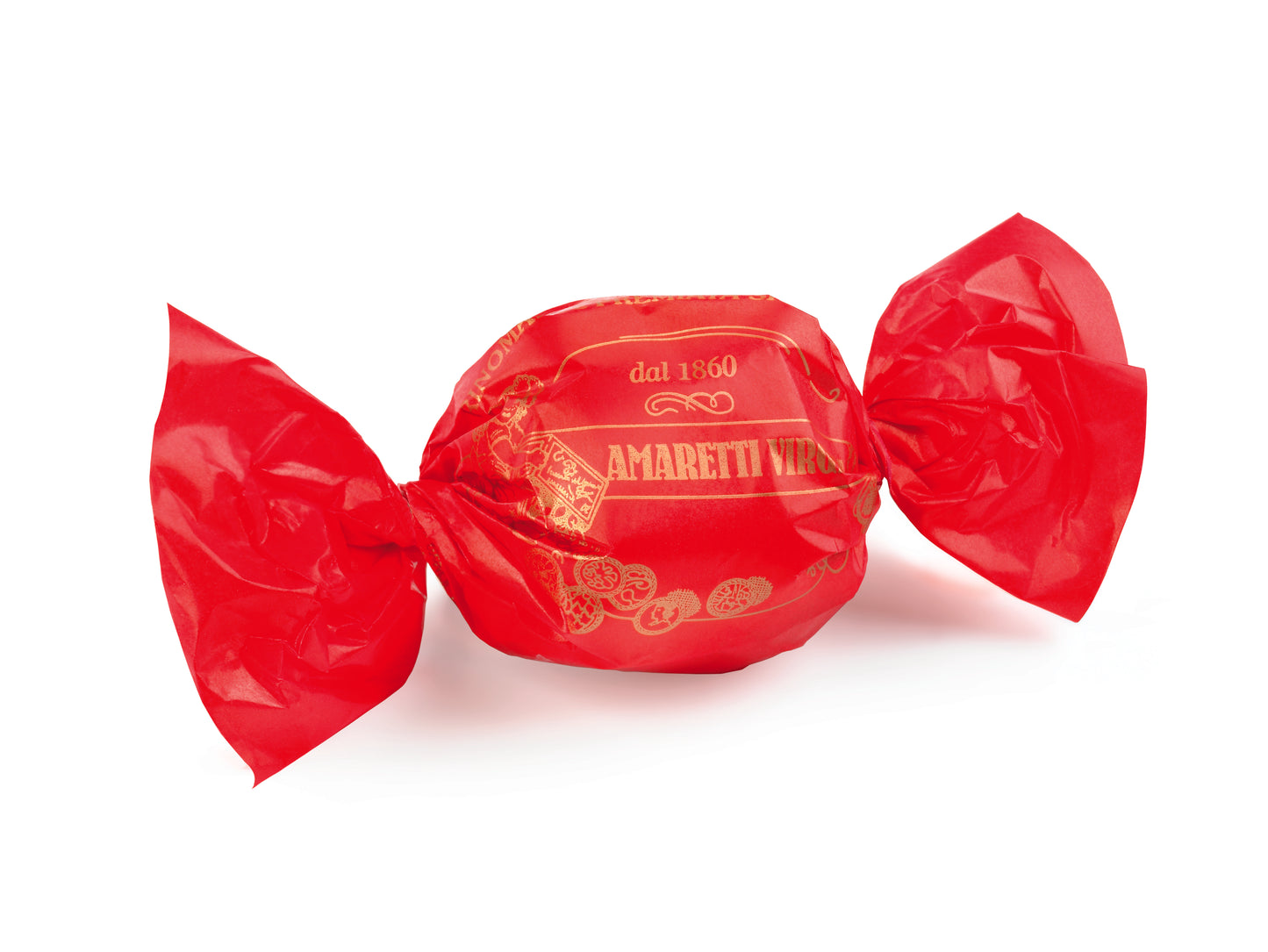 Mjuka Premium Amaretti Mandelkakor Kakburk Guld 350g