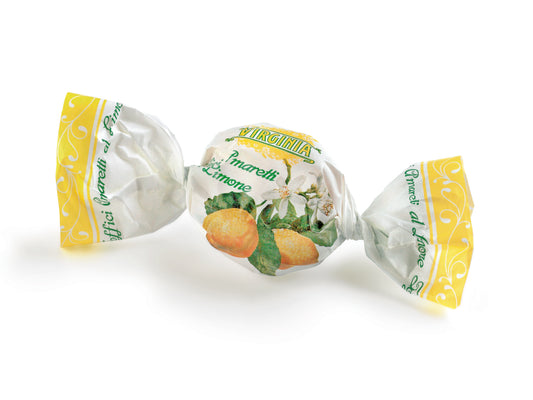 Mjuka Premium Amaretti Mandelkakor Citron & Apelsin 220g