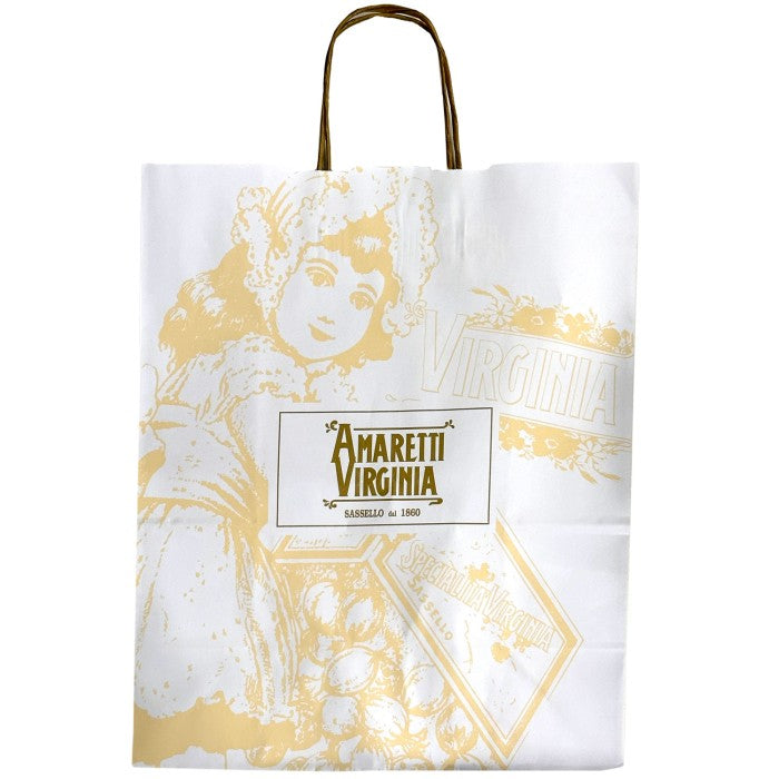 Amaretti Virginia bärkasse Vit