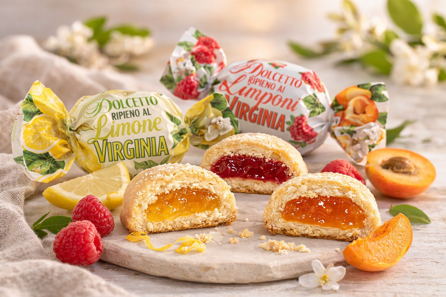 Virginia Lemon Cream Cake 16g