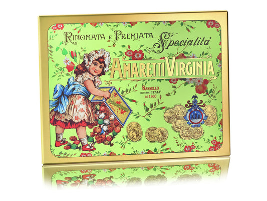 Amaretti Virginia Tavla Metall Guld