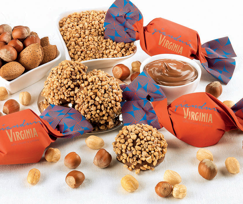 Mjuka Premium Amaretti Mandelkakor Gianduia 20g