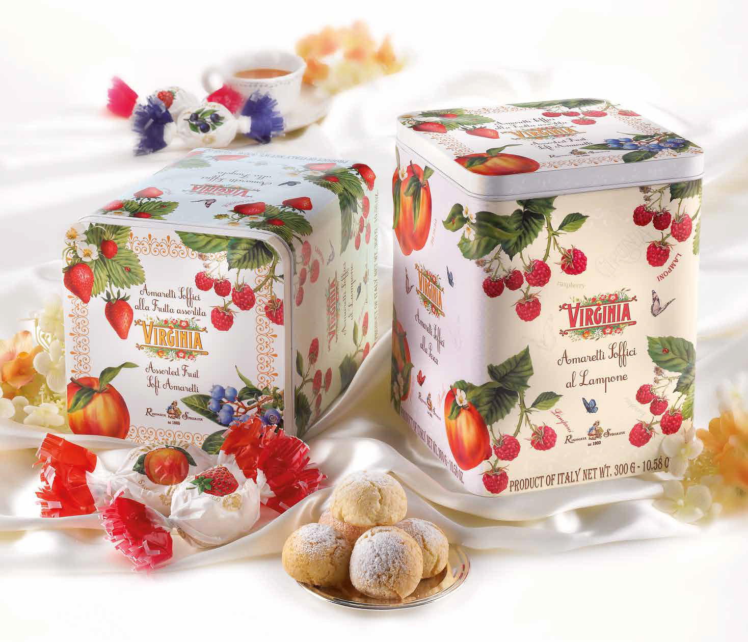Mjuka Premium Amaretti Mandelkakor  300g