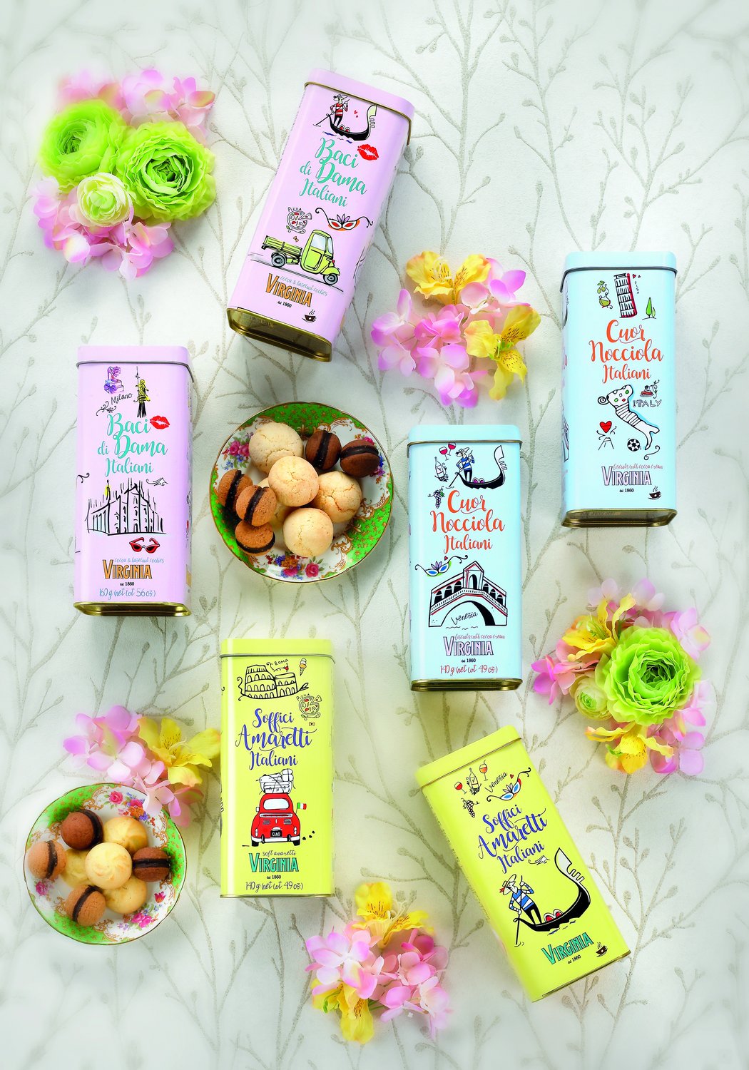 Virginia Kakburk Mördegskakor Nutellakräm 160g