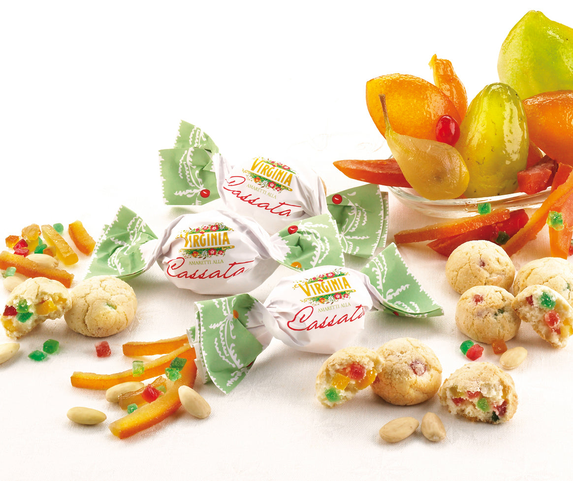 Mjuka Premium Amaretti Mandelkakor Cassata