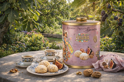 Soft Premium Amaretti Almond Biscuits Fig & Walnut 220g