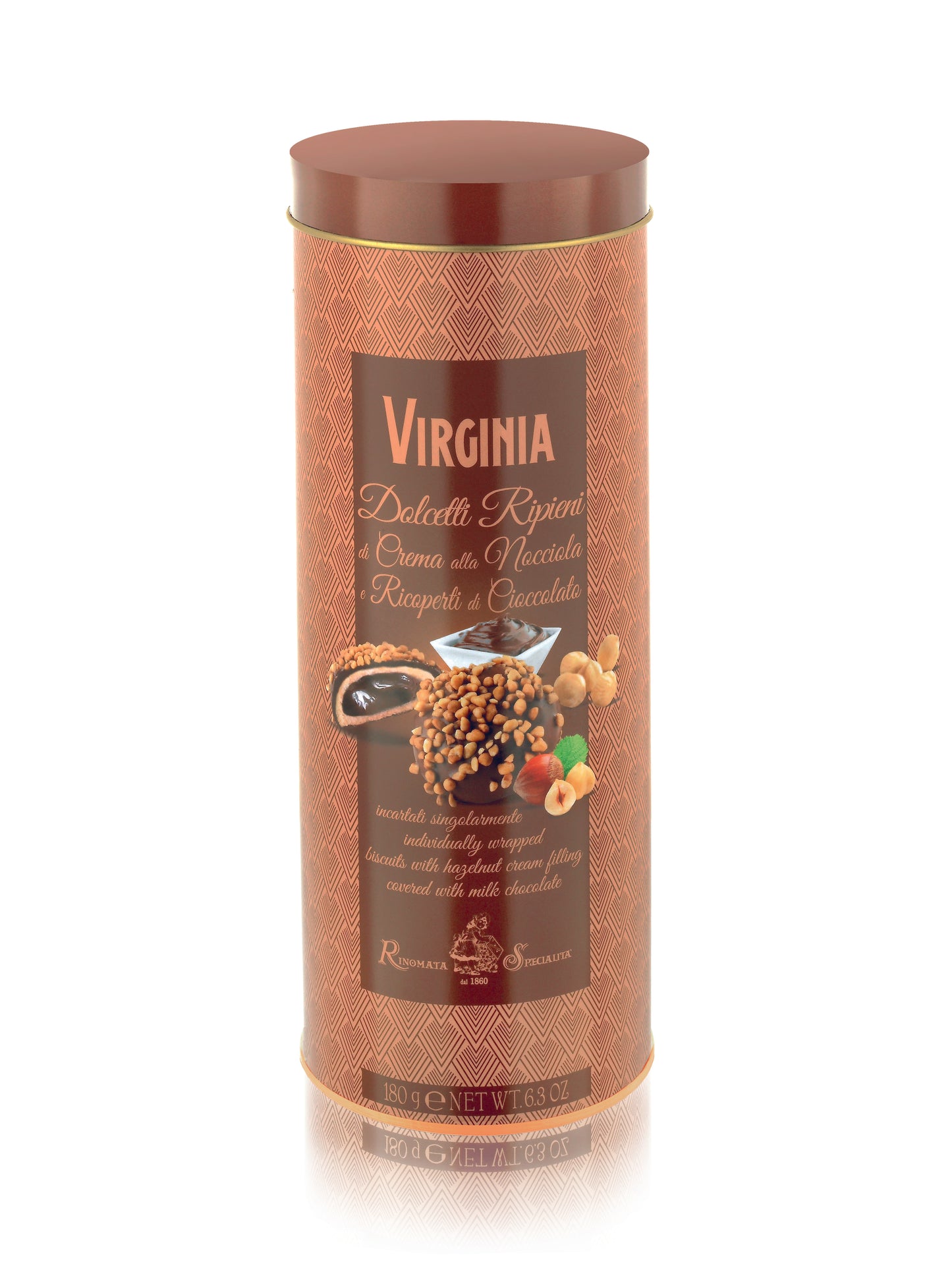 Virginia Mördegskaka Nutella & Hasselnötter 180g