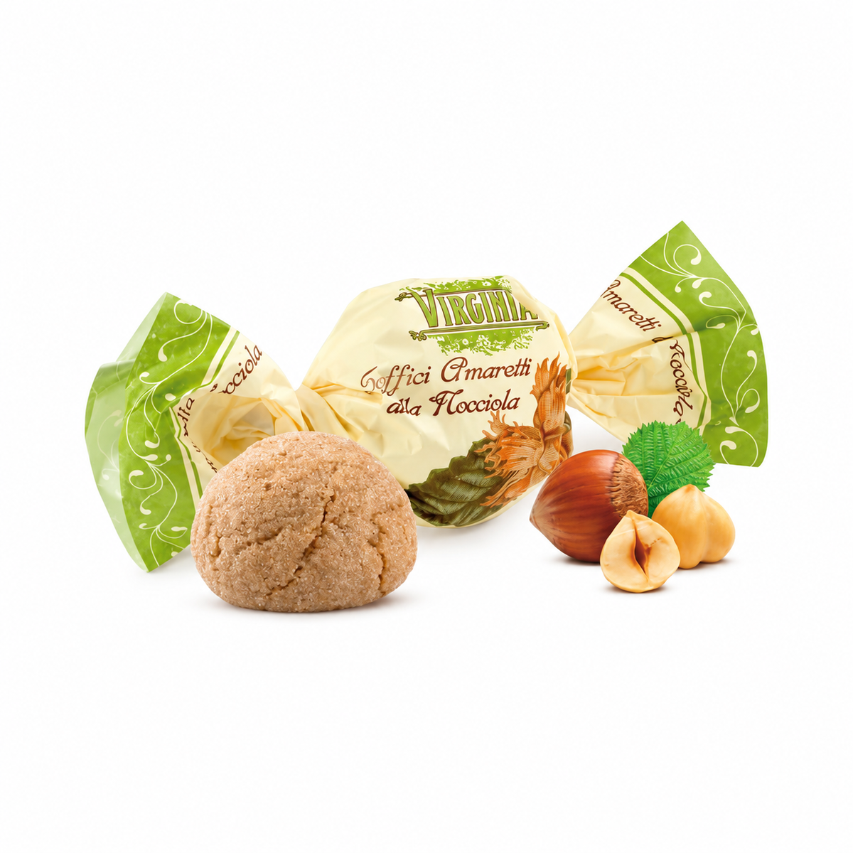 Amaretti Hasselnöt 20 g/st.