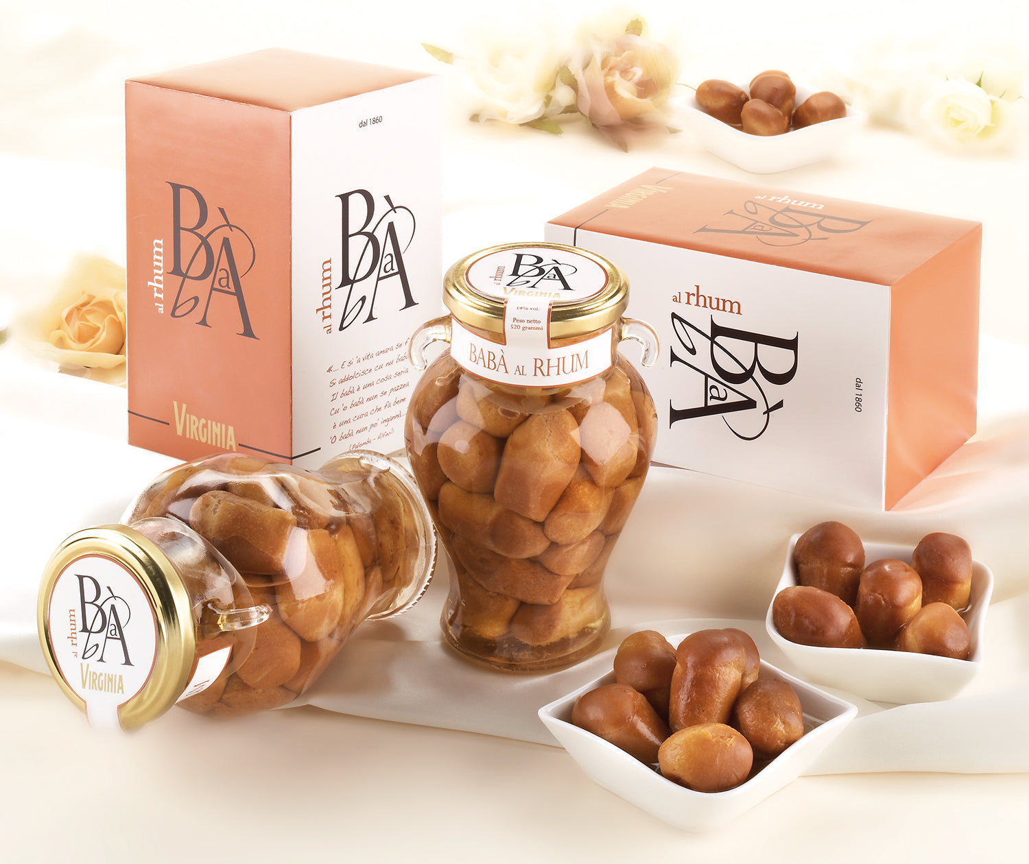 Virginia Babá al Rhum 520g