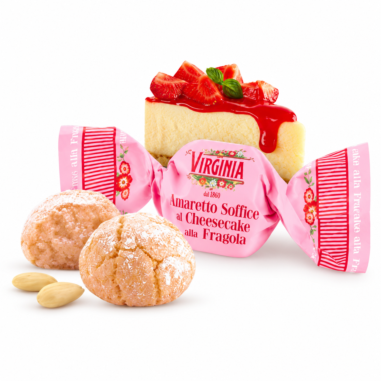 Amaretti Strawberry Cheesecake 20 g/st.
