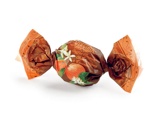 Mjuka Premium Amaretti Mandelkakor Choklad/Apelsin 20g