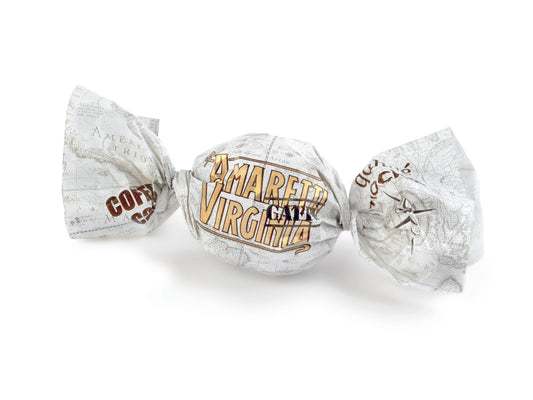 Mjuka Premium Amaretti Mandelkakor Kaffe