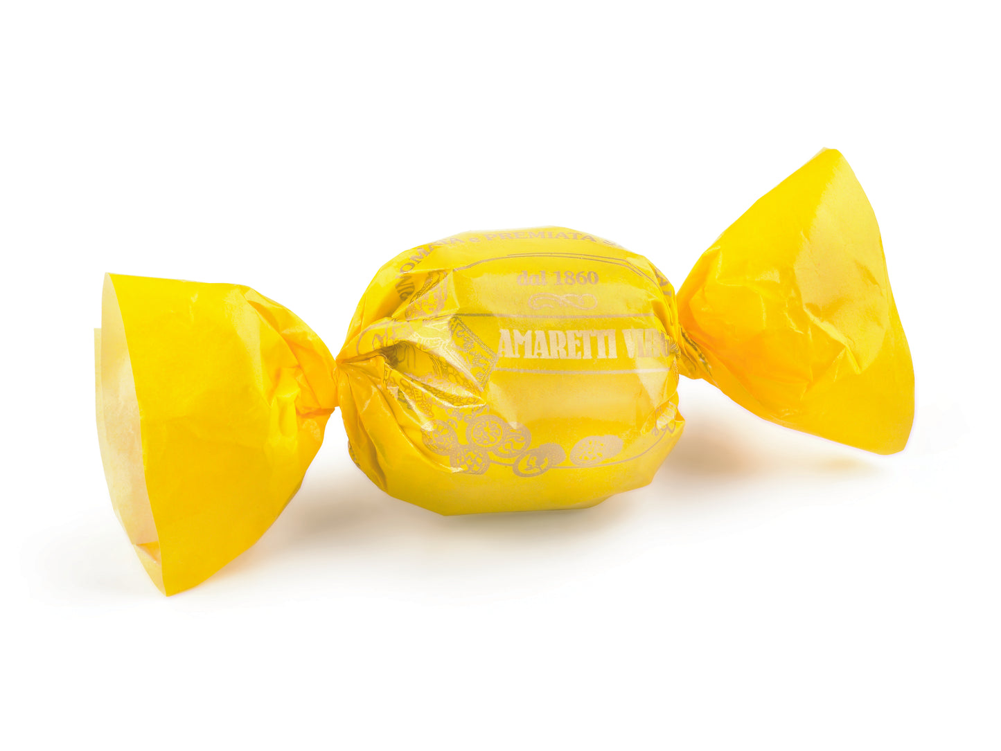 JUST NU! Mjuka Premium Amaretti Mandelkakor Kakburk Guld 600g