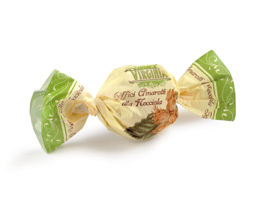 Mjuka Premium Amaretti Mandelkakor Hasselnöt 20g