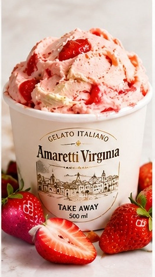 Fragola Gelato Take away-box 500 ml