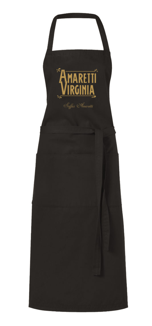 Amaretti Virginia Förkläde Svart